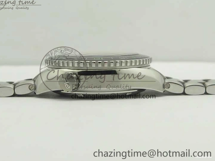 0304 Planet Ocean 600M Co-Axial GMT 43.5mm VSF 1:1 Best Edition Black Dial Orange Markers on SS Bracelet A8605 Super Clone Elegant 8024